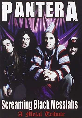 DVD cover featuring four men with the title "Pantera: Screaming Black Messiahs, A Metal Tribute".