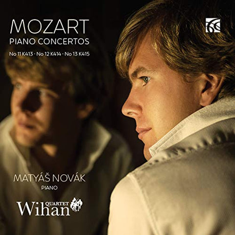 Matyas Novak/wihan Quartet - Wolfgang Amadeus Mozart: Piano Concertos Nos. 11. 12 & 13 [CD]