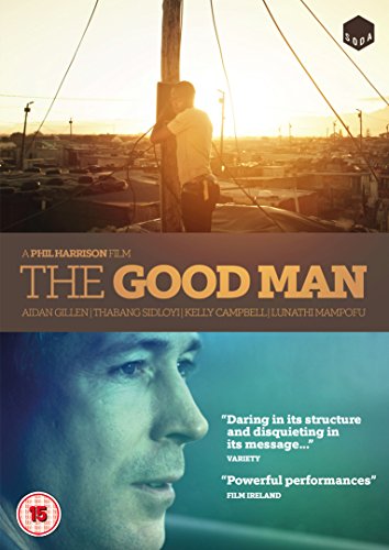"Good Man" DVD cover featuring a man on a boat and a close-up of a man's face.