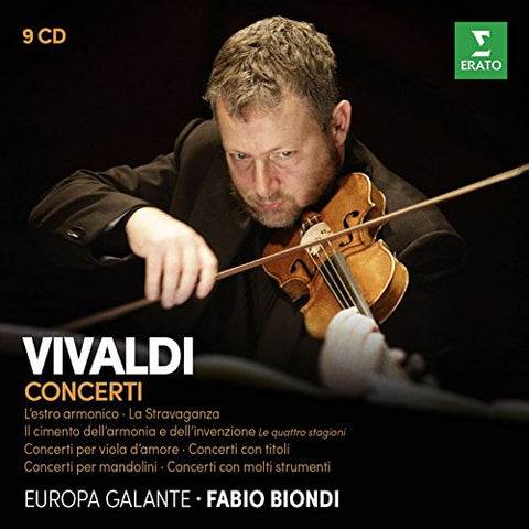 Europa Galante Fabio Biondi - Vivaldi: Il cimento dell'armonia e dell'inventione, L'estro armonico, La Stravaganza, Concerti con molti strumenti (1and2), Concerti con titoli, Concerti per viola d'amore Audio CD