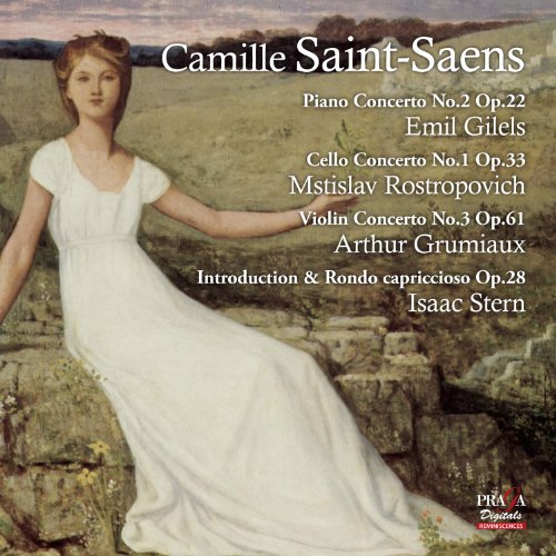 Gilels Rostropovich Grumiaux Stern - Piano Concerto 2 Violin Concerto [CD]