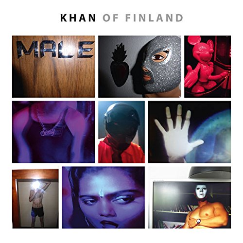 A collage of 10 images with various masks and people, titled "Khan of Finland".