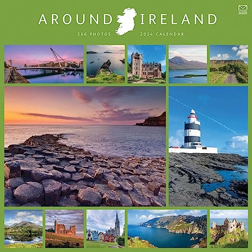 Around Ireland Wall Calendar 2024