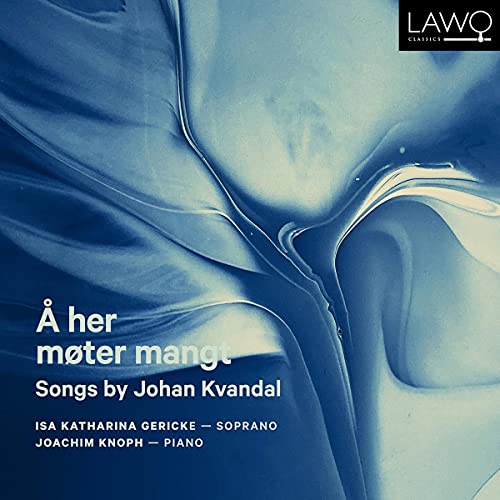 "Blue abstract album cover with white text and 'LAWO CLASSICS' logo in the top right corner."