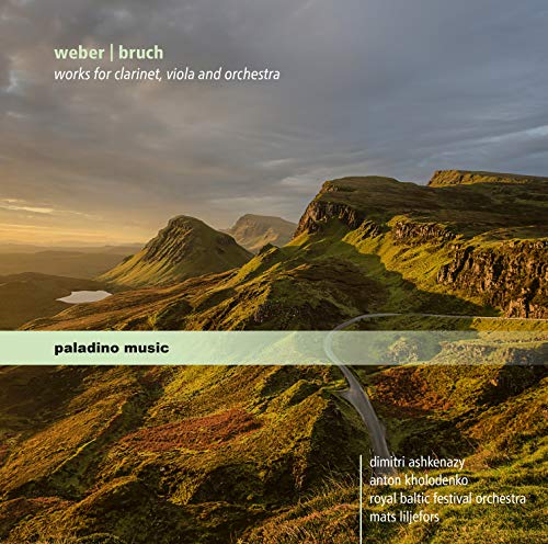 Royal Baltic Fest Orch - Weber | Bruch: Works for Clarinet, Viola and Orchestra [CD]