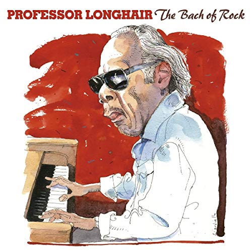 Album cover featuring a watercolor illustration of a man playing piano.