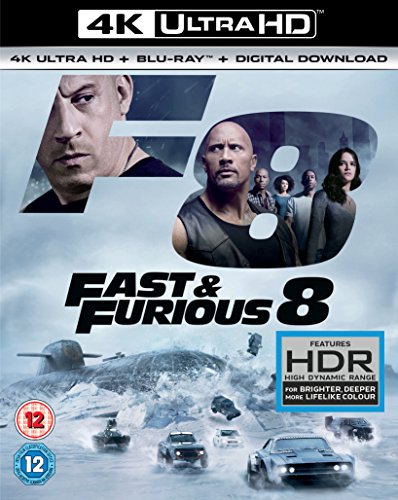 FAST and FURIOUS 8 4K UHD/BLU RAY/DIGITAL Blu-ray