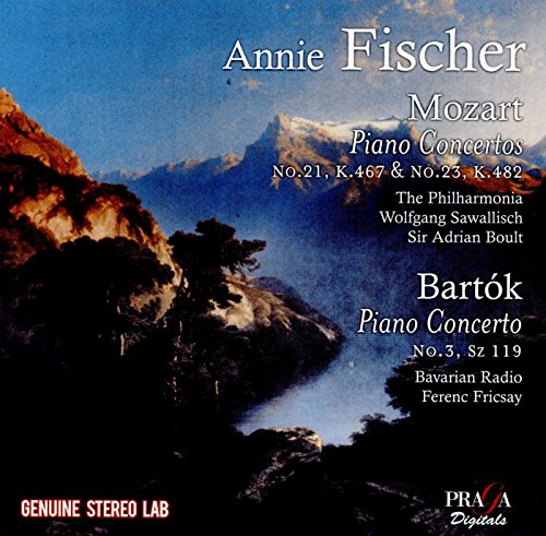 Annie Fischer - Mozart: Piano Concertos Nos. 21 & 23; Bartok: Piano Concerto No.3 [CD]
