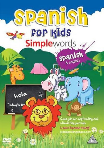 Spanish For Kids: Simple Words [DVD]
