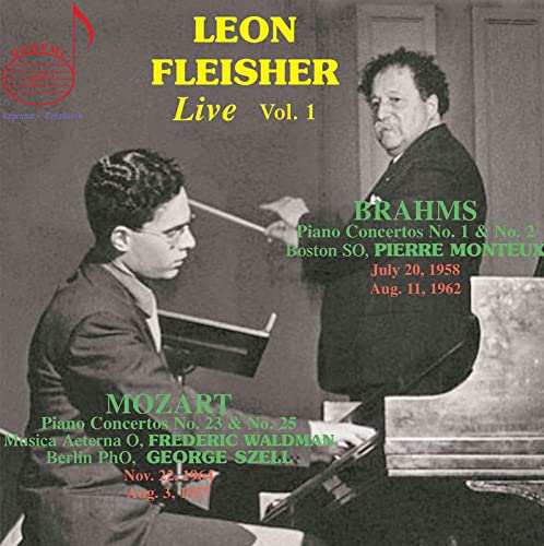 Various - Johannes Brahms: Piano Concerto No.1 & 2, Wolfgang Amadeus Mozart: Piano Concerto No.23 & No.25 [CD]