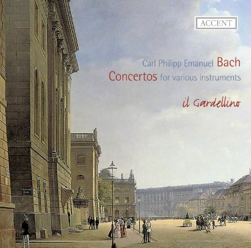 "CD cover featuring a 19th-century European cityscape with ornate buildings and people."