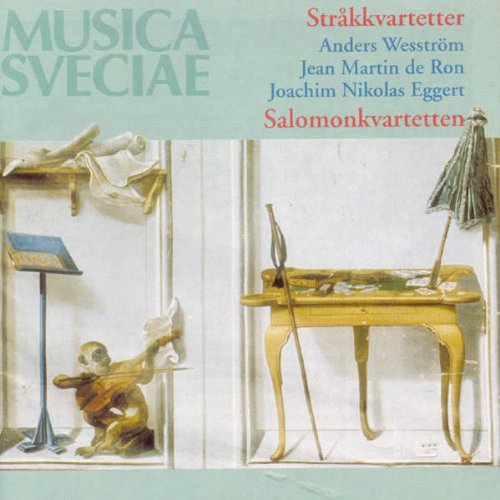 Wesstrom/eggert/de Ron - Wesström; Eggert; de Ron: Swedish String Quartets /Salomon Quartet [CD]