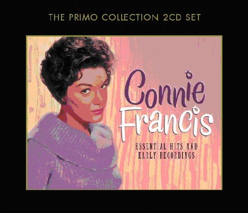 "CD cover featuring Connie Francis with 'Connie Francis' in purple and white text."