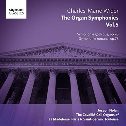 Joseph Nolan - Widor Organ Symphonies Vol. 5 [CD]