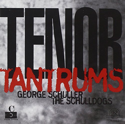 Album cover with "TENOR TANTRUMS" in large black and red text on a grey background.
