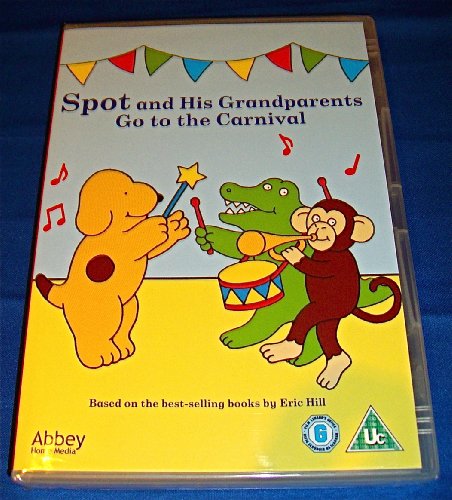 "DVD case featuring cartoon dog, crocodile, and monkey playing instruments on a carnival stage."