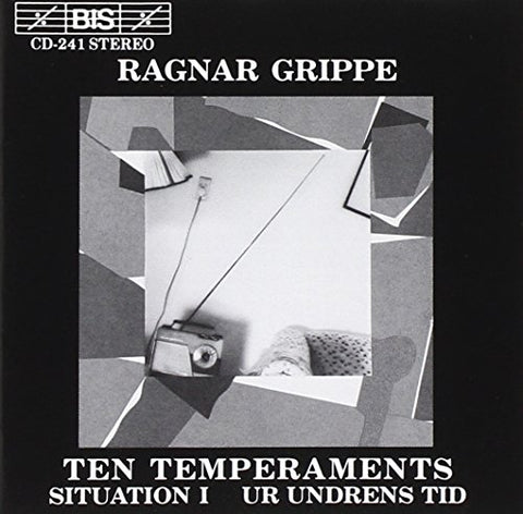 Ragnar Grippe - Ten Temperaments [CD]