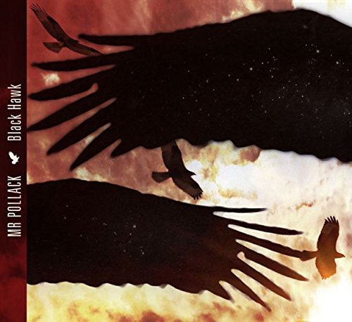 Album cover with silhouetted birds in flight against a red and yellow background.