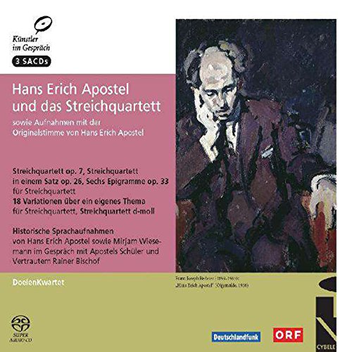 Doelenkwartet; Hans Erich Apostel; Mirjam Wiesemann - Hans Erich Apostel And The String Quartet [CD]
