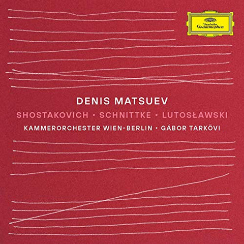 Denis Matsuev Gabor Tarkövi Kammerorchester  Wien-Berlin Rainer Honeck - Shostakovich / Schnittke / Lutos'awski [CD]