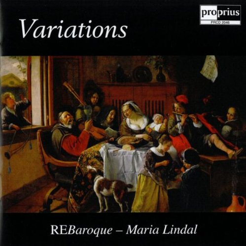 "CD cover featuring a 17th-century painting of people gathered around a table."