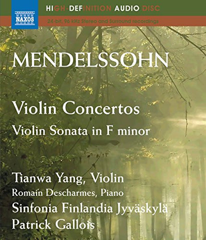Mendelssohn:violin Concs [BLU-RAY]