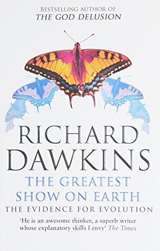 Book cover with butterfly illustration and author's name, Richard Dawkins, on a white background.