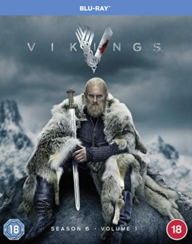 "Blu-ray cover featuring a bearded man in fur cloak holding a sword."