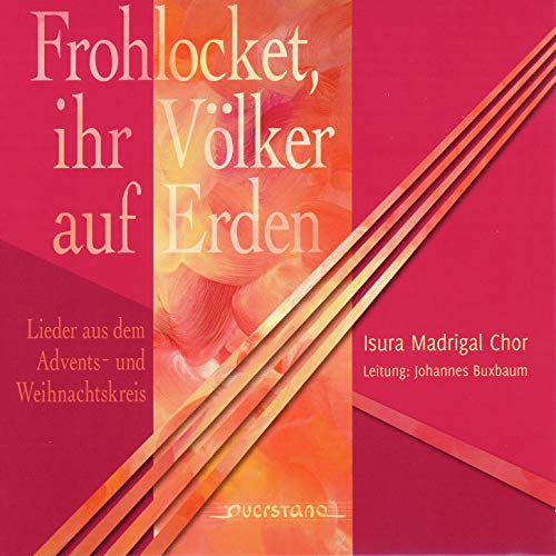 Red album cover with diagonal orange lines and large white text, featuring a blurred image.