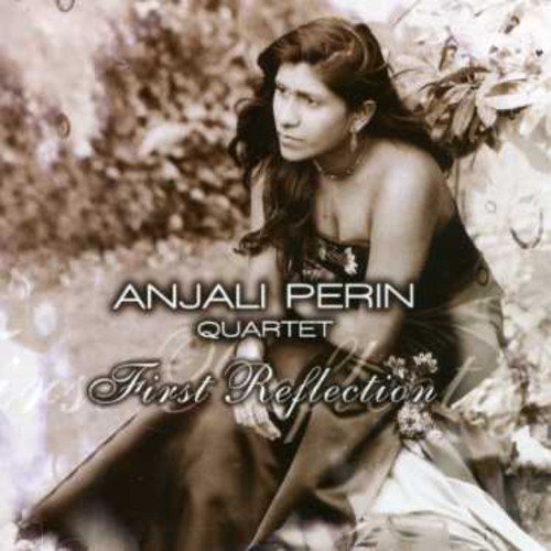 "CD cover featuring a woman sitting outdoors with long dark hair, sepia-toned."