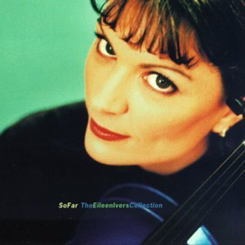 CD cover featuring a woman holding a violin, with green background and text overlay.