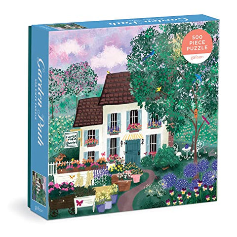 Galison 9780735375291 Garden Path Jigsaw Puzzle, Multicoloured, 500 Pieces