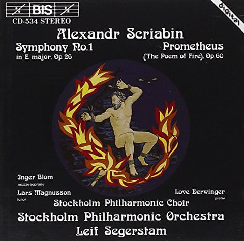 Stockholm Pcstockholm Po - Scriabin-Symph. N.1 In E Major / Prometheus [CD]