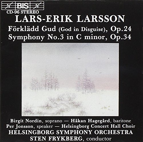 Soloistshelsingborg Soc - Larsson: Forkladd Gud / Symphony No. 3 [CD]