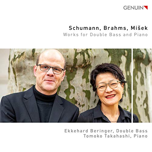 Beringer/takahashi - Robert Schumann, Johannes Brahms, Adolf Miek: Works for double bass and piano [CD]