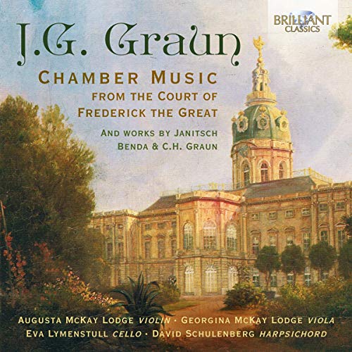 Augusta McKay Lodge, Georgina McKay Lodge, Eva Lymenstull, David Schulenberg - J.G. Graun: Chamber Music from Frederick the Great [CD]