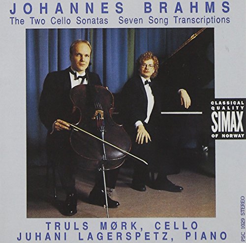 CD cover featuring two men in tuxedos with a cello and piano.