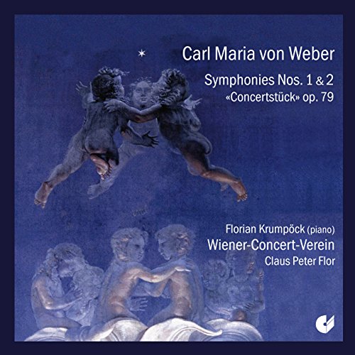 Blue-toned CD cover with cherubs and text describing the music and artists.
