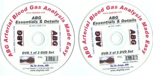 Abg -- Arterial Blood Gas Analysis Made Easy - 2 Dvd Set [DVD]