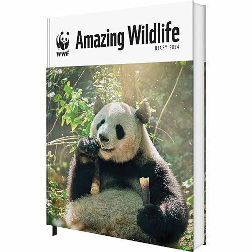 CAROUSEL CALENDARS WWF Amazing Wildlife Deluxe Diary 2024