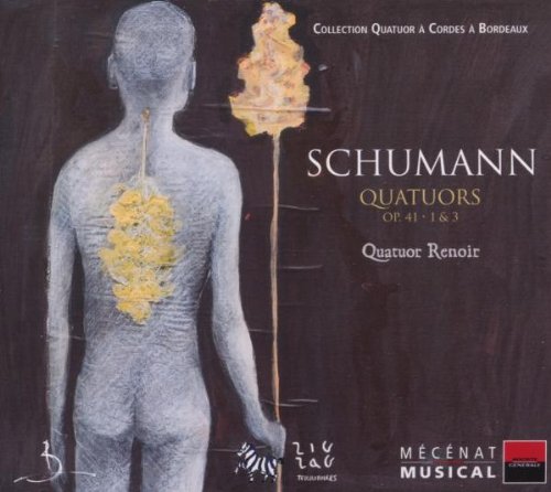CD cover featuring a drawing of a person with a golden tree inside.