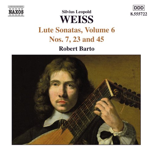 A CD cover featuring a man holding a lute, with text above.