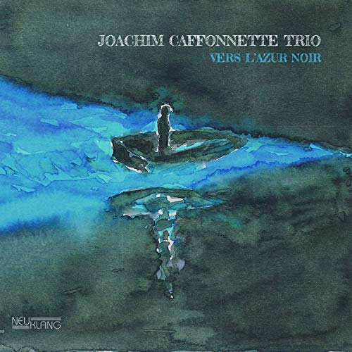 "CD cover featuring a watercolor painting of a person in a small boat."