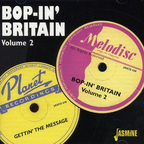 Various - Bop In Britain Volume 2: Gettin' The Message [CD]