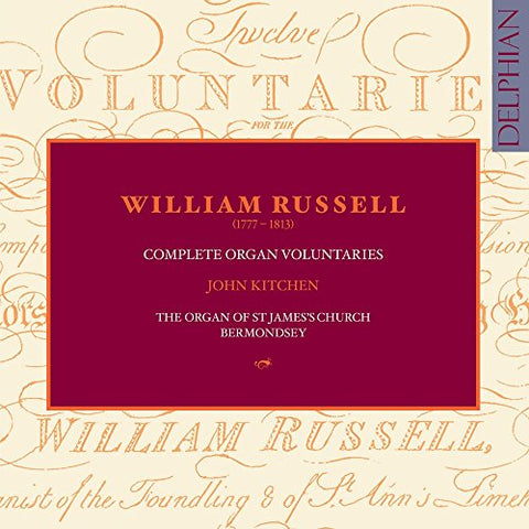 John Kitchen - Russell / Complete Organ Voluntaries [CD]