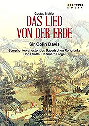 "Das Lied Von Der Erde DVD cover featuring a serene landscape painting with red title text."
