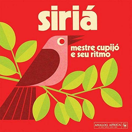 A red CD cover featuring a pink and red bird on a branch.