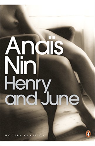"Book cover of 'Henry and June' by Anaïs Nin, featuring a woman's partially obscured face."