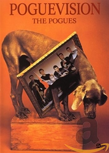 DVD cover featuring a dog emerging from a wooden block holding a photo.