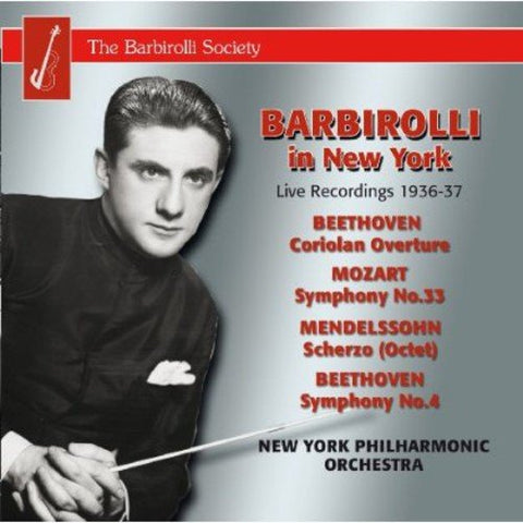 John Barbirolli / Ny Po - Beethoven Mendelssohn Moz [CD]